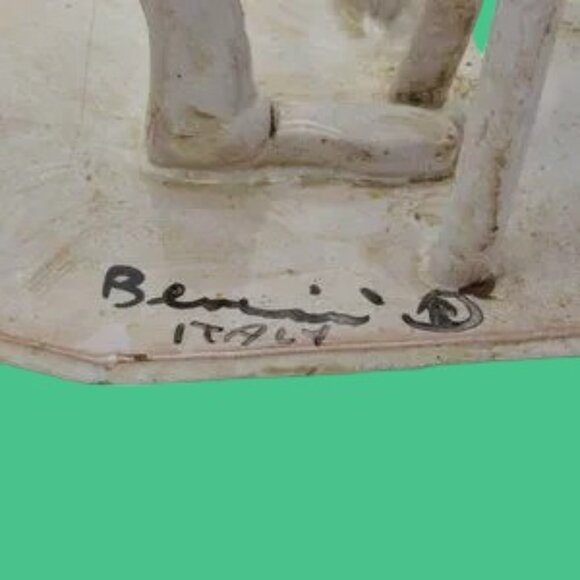 Vintage Dino Bencini Dirty Dr. Sculpture Signed Hand Crafted - Picture 7 of 13